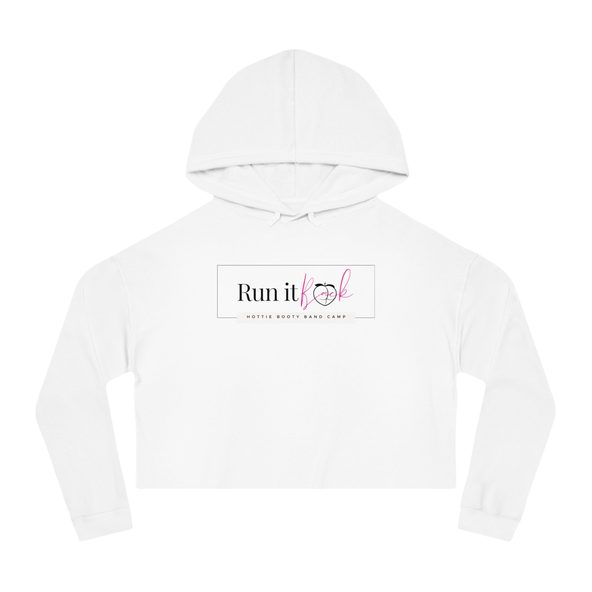 Run it Back Cropped Hooded Sweatshirt