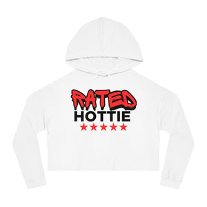 Rated Hottie Cropped Hooded Sweatshirt