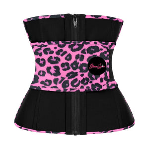 Pink Cheetah Hottie Waist Trainer - GlennSpin 